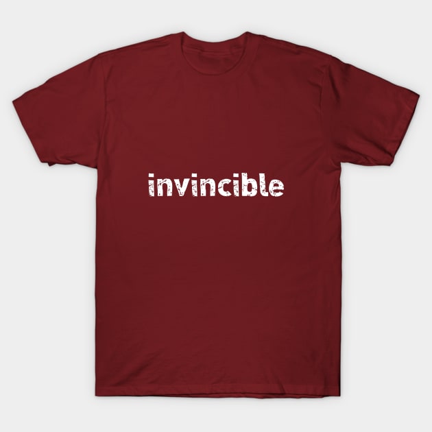 Invincible T-Shirt by Sinmara